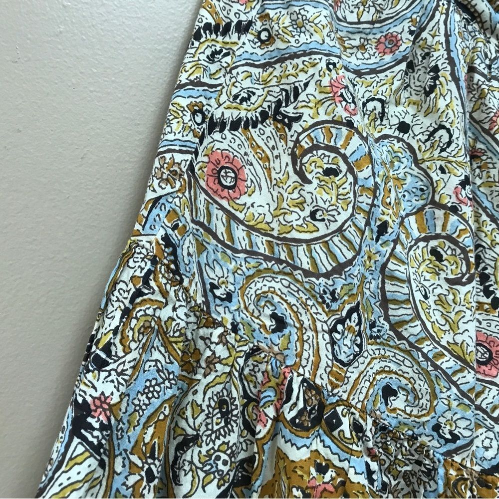 Cleobella Talia Organic Maxi Skirt in Kaleidoscope Paisley (M) - Picture 5 of 11